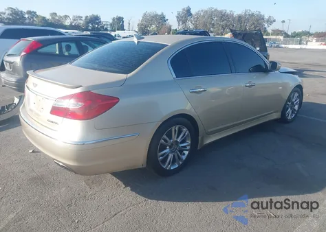 2012 Hyundai Genesis 3.8 из США, поврежденный, VIN KMHGC4DD8CU204466